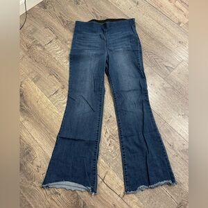 Knox Rose High Rise Pull On Flare Jeans